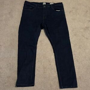 Judge and Jury Men's Dark Blue Jeans Size 38x34